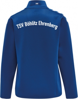 Damen Trainingstop TSV BE - Hummel Core XK Half Zip Poly Sweat - True Blue